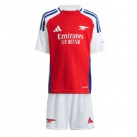 Camiseta Arsenal Primera Equipación Replica 2024-25 para niños mangas cortas (+ Pantalones cortos)